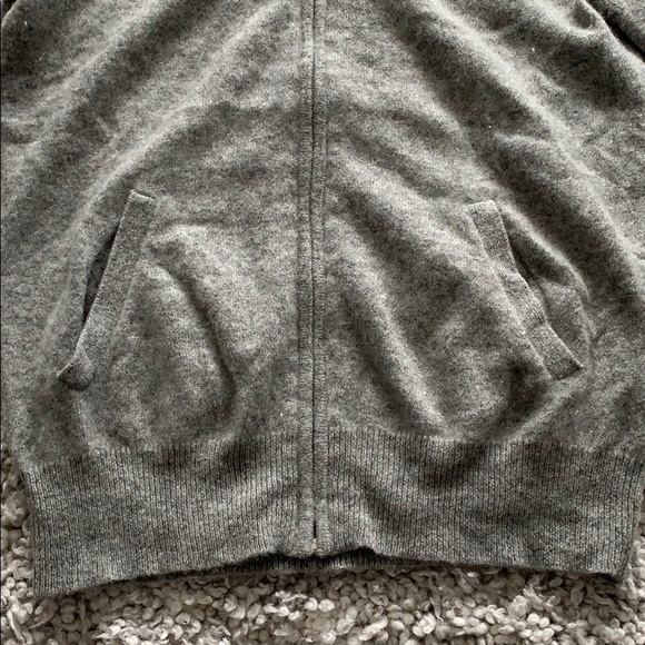 RL Pink Pony cashmere turtleneck cardigan